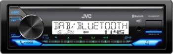 JVC KD-X38MDBT receiver with USB, Bluetooth