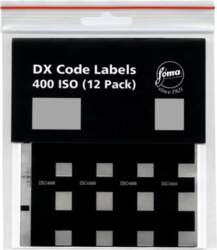 Fomapan FOMA LABEL DX code, ISO