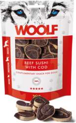 WOOLF Beef Sushi With Cod 100g
