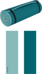 A two-layer sleeping pad with increased