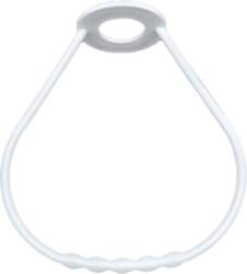 LUXERA HANDLE PLASTICK WHITE