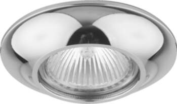 LUXERA DOWNLIGHT GU10/50W, CHROME