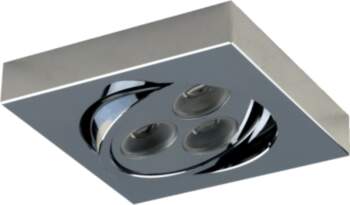 LUXERA DOWNLIGHT  LED/3W, CHROME