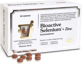 Pharma Nord Bioactive Selenium+Zinc tabletes N90