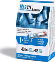 MAGVIT B complex granulas 20 paciņas