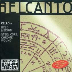 Cello Strings Belcanto Medium Strings for