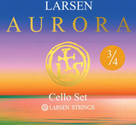 Cello Strings Larsen Aurora Set 3/4