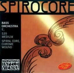 Double bass strings Spirocore spiral core