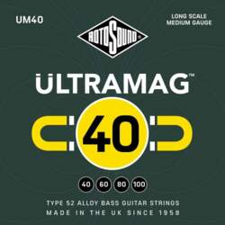 E-Bass Strings Ultramag Set 4-string Medium