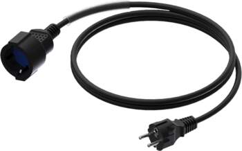 Power cable - schuko male -