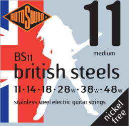 Strings for E-guitar British Steels Set