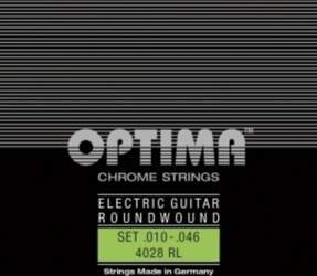 Strings for E-guitar Chrome strings round