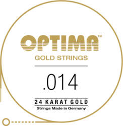 Strings for E-guitar Gold Strings. Maxiflex