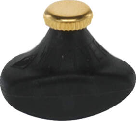 Violin fine tuner Black/Gold plated String