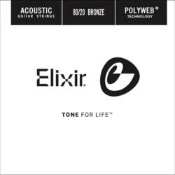 13142 Acoustic Polyweb Single 045 Elixir