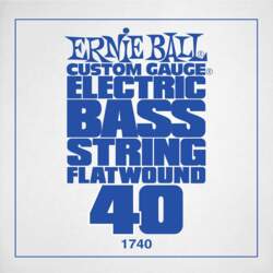 1740 .040 Flatwound Electric Bass String