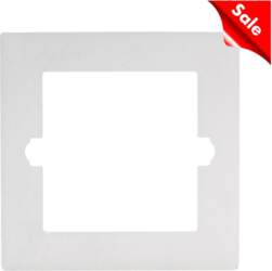 Adapter frame for flush mounting and