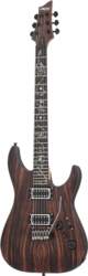 C-1 EXOTIC TREM EBONY Schecter