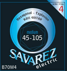 E-Bass Strings Hexagonal Explosion 4-str. Medium