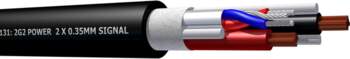 Power & balanced signal cable -