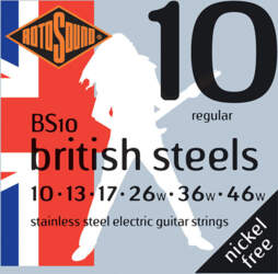 Strings for E-guitar British Steels Set