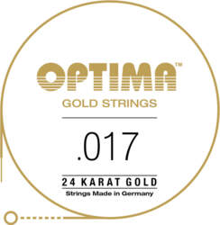 Strings for E-guitar Gold Strings. Maxiflex