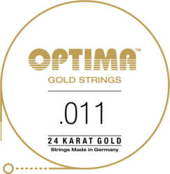 Strings for E-guitar Gold Strings. Maxiflex