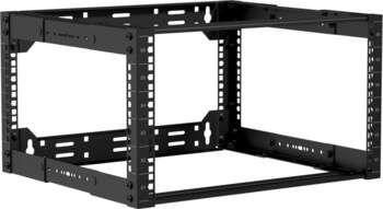 19" in depth adjustable open-frame rack