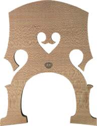 Double bass bridge Luthier 4/4 5-string