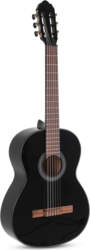 Classical guitar Student black 4/4 size