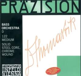 Double bass strings Precision steel solid