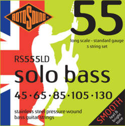 E-Bass Strings Solo Bass 55 Set
