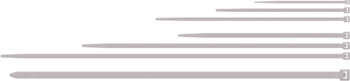 Nylon cable ties - 2.5