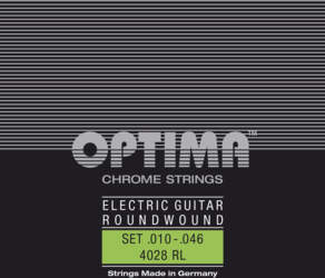 Strings for E-guitar Chrome strings round