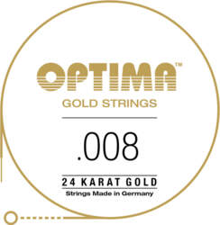 Strings for E-guitar Gold Strings. Maxiflex