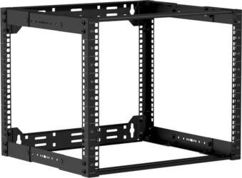 19" in depth adjustable open-frame rack