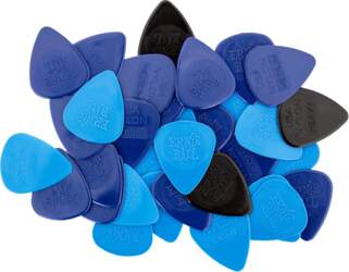 9133 Mixed Thickness Nylon Picks (Thin