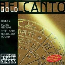 Cello Strings Belcanto Gold Medium Strings