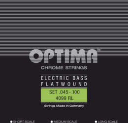 E-Bass Strings Chrome Strings Flat Wound