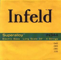 E-Bass Strings Superalloy. Round Wound Long