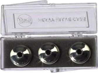 Heavy Valve Caps Set silver plated
