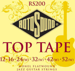 Jazz Guitar Strings Flatwound Set Flatwound