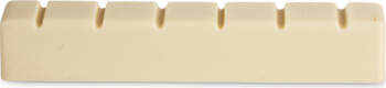 Plastic saddle Classical Guitar notched 7/8