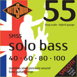 E-Bass Strings Solo Bass 55 Set