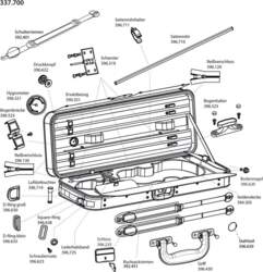 Viola case JAEGER Prestige Replacement cover