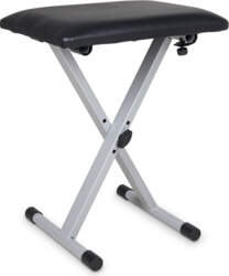 Keyboard bench VE4 silver-grey Keyboard bench