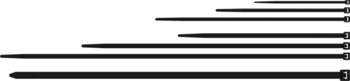 Nylon cable ties - 7.2