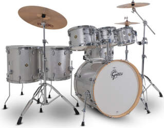 Shell set Catalina Maple Silver Sparkle