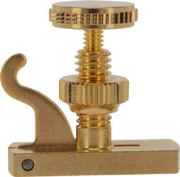 Violin fine tuner Gold plated String