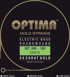 E-Bass Strings Gold Strings Round Wound